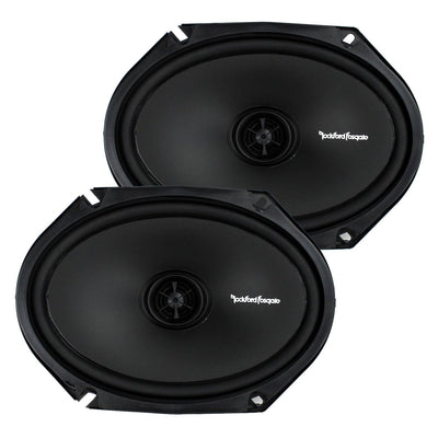 2 Rockford Fosgate P1683 130W & 2 Rockford Fosgate R168X2 110W 6x8 Speakers