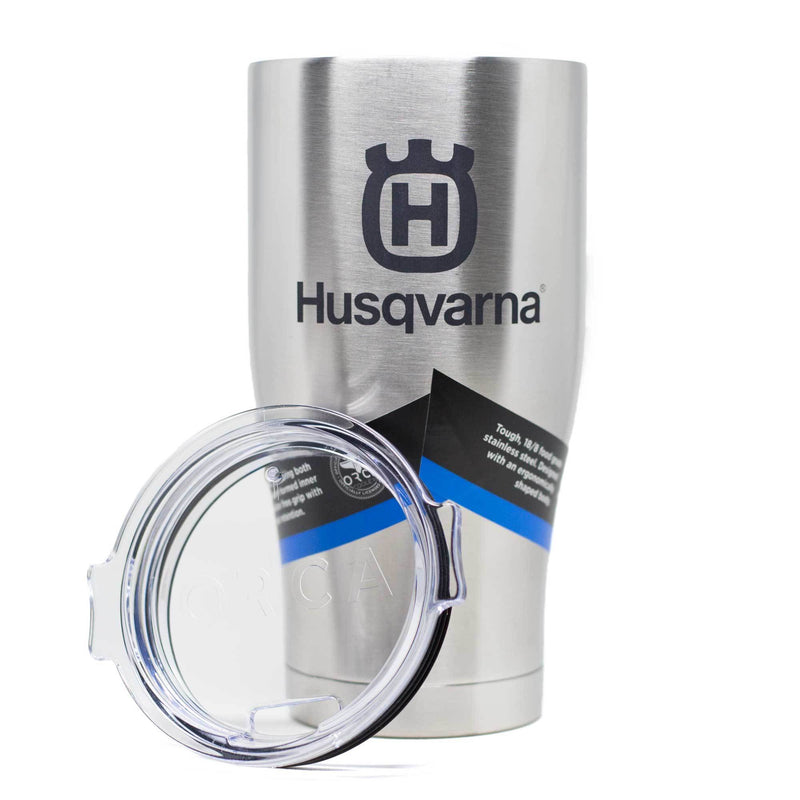 Husqvarna 18/8 Stainless Steel Double Vacuum Sealed Tumbler, 27 Oz (12 Pack)