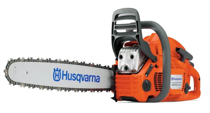 Husqvarna Powerbox Chainsaw Carrying Case & 455 Rancher 20" Gas Powered Chainsaw