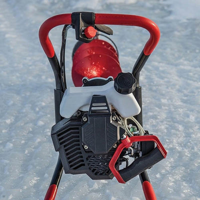 Eskimo F1 Viper 33cc Gas Engine w/ Rocket 10 Inch Bit Ice Fishing Auger Drill