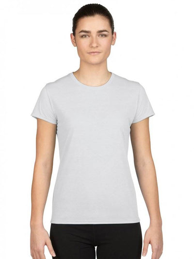 Gildan Missy Fit Womens X-Small Adult Short Sleeve T-Shirt, White (2 Pack)
