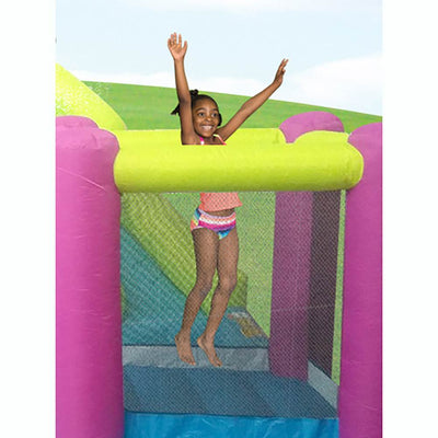Kahuna Twin Peaks Outdoor Inflatable Backyard Kiddie Pool & Slide (2 Pack)