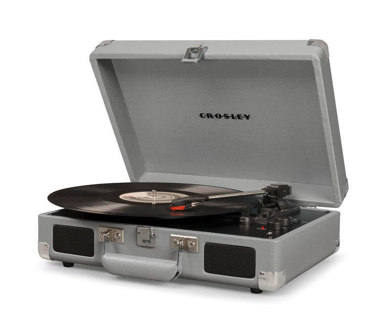 Crosley Cruiser Deluxe Bluetooth Enabled Portable 3 Speed Turntable (2 Pack)