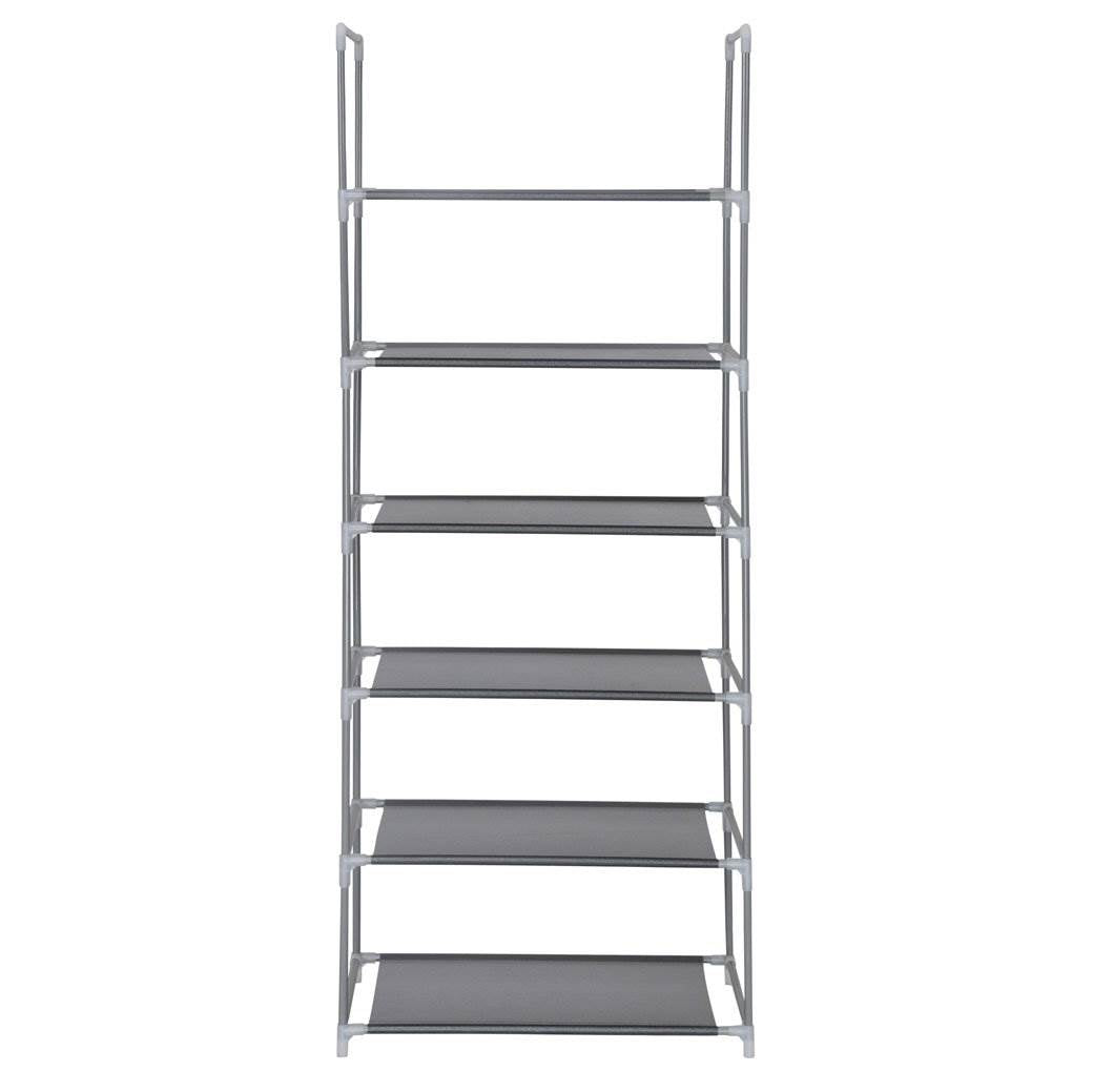 Origami Steel Framed 6 Tier Multi Purpose Home Garage Shelf Rack Stand (6 Pack) - VMInnovations