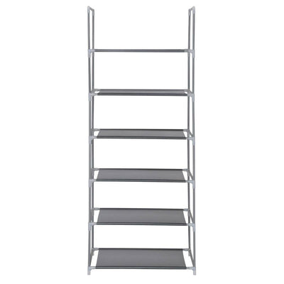 Origami Steel Framed 6 Tier Multi Purpose Home Garage Shelf Rack Stand (6 Pack) - VMInnovations