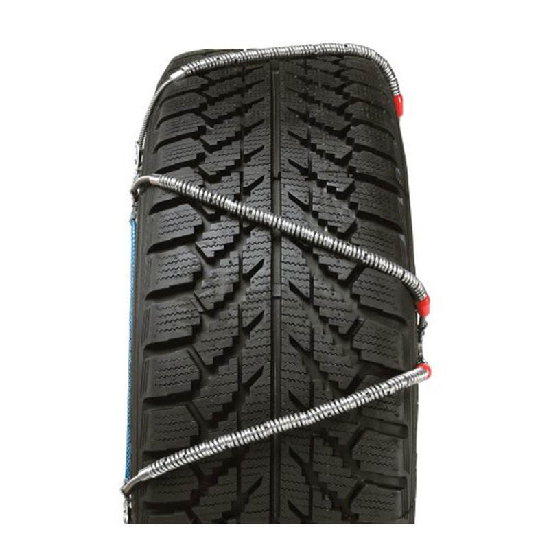 Security Chain SZ133 Super Z6 Car Truck Snow Radial Cable Tire Chain, 8 Pack