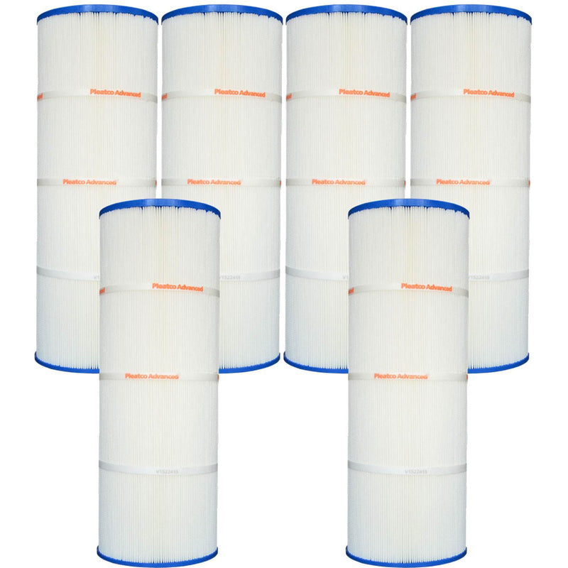 Pleatco 75 Sq Ft Replacement Pool Filter Cartridge for Hayward C-570 (6 Pack)
