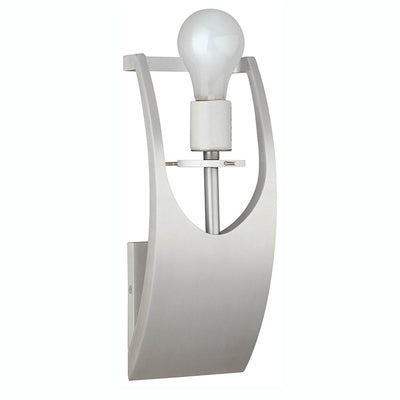 Philips Forecast James One Light Bathroom Wall Light, Satin Aluminum  (4 Pack)