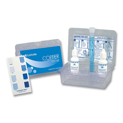 LaMotte EC-70 Swimming Pool and Spa Tub Water Copper Chemical Test Kit (2 Pack)