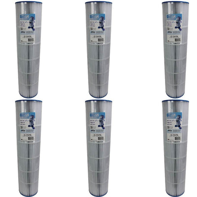 Unicel Spa Replacement Cartridge Filter 75 Square Foot American Premier (6 Pack)