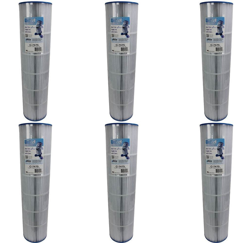 Unicel Spa Replacement Cartridge Filter 75 Square Foot American Premier (6 Pack)