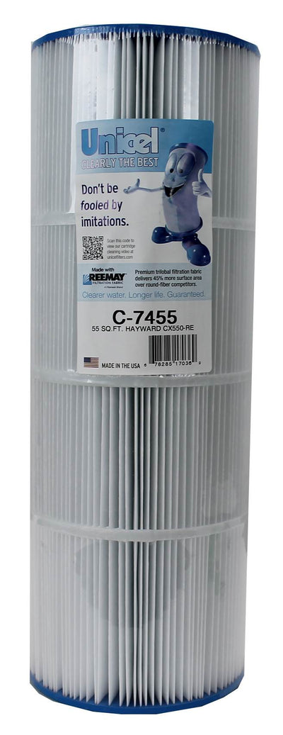 Unicel Spa Replacement Cartridge Filter 55 SqFt Hayward C550 PA55 C7455 (6 Pack)