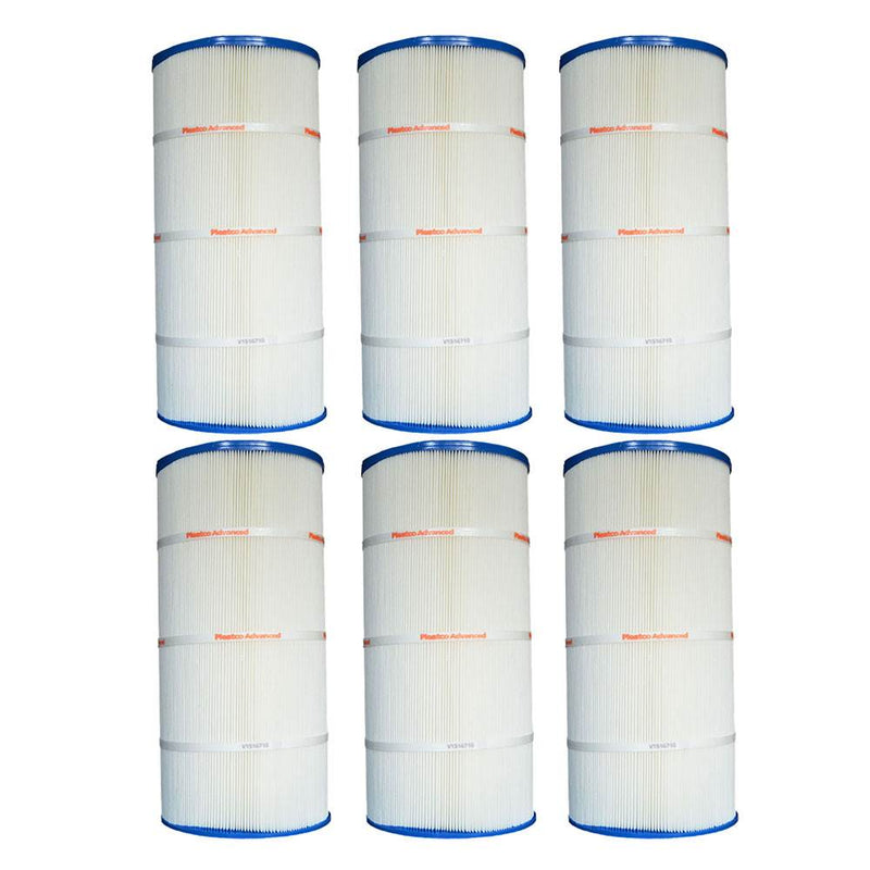Pleatco PA80 Pool Replacement Cartridge Filter for Hayward Star Clear (6 Pack)