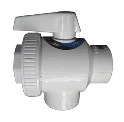 Hayward SP0735 Swimming Pool 1-1/2" FIP Pipe Deluxe 4-Way Ball Valve (2 Pack) - VMInnovations