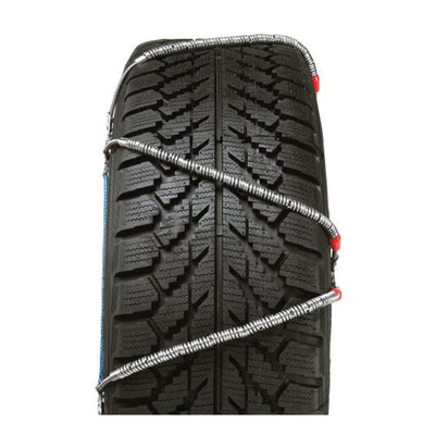 Super Z 6 Compact Cable Tire Snow Chain Set for Cars, Trucks, & SUVs (Open Box)