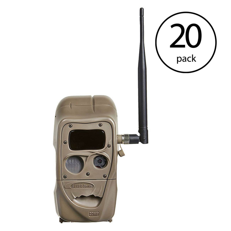 Cuddeback 4 Black Flash CuddeLink 20MP Wireless Game Trail Cameras (20 Pack)