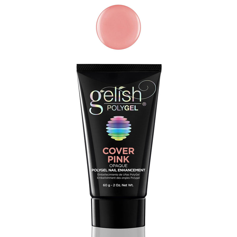 Gelish PolyGel Pro Nail Enhancement Cover Pink Opaque Shade, 2 Ounces (6 Pack)
