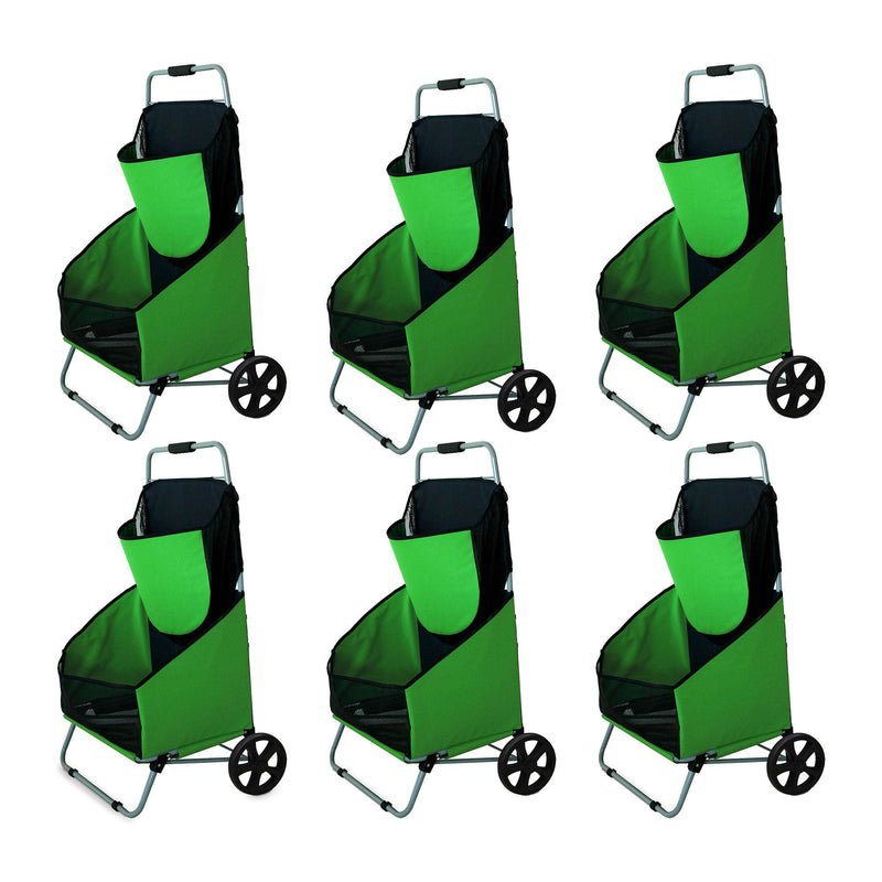 Kokido Pool Kart Compact Maintenace & Equipment Storage Trolley Kit (6 Pack)