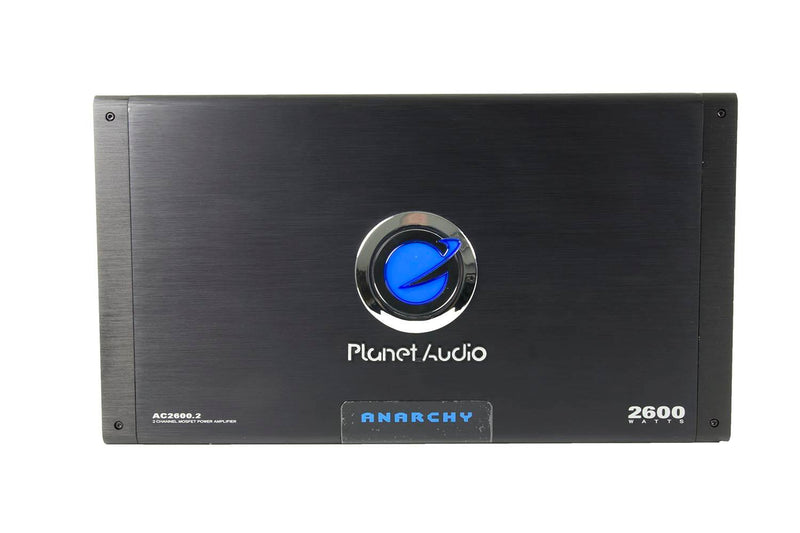 PLANET AUDIO 2600W 2-Channel Car Amplifier Amp AC26002 & Remote (4 Pack)