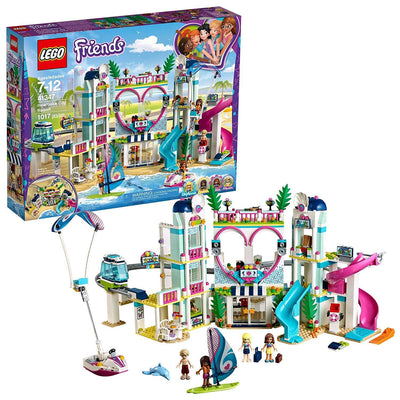 LEGO Friends Heartlake City Waterpark Resort 1017 Piece Set & MiniDolls (2 Pack)