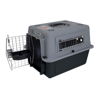 Petmate 21 Inch Sky Kennel 15 lb. Small Dog Pet Travel Carrier Crate (2 Pack)