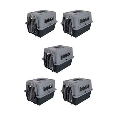 Petmate 21 Inch Sky Kennel 15 lb. Small Dog Pet Travel Carrier Crate (5 Pack)