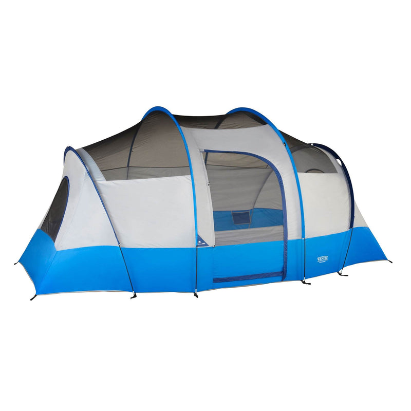 Wenzel 14 x 9 Foot Blue Ridge 7 Person Family Tent with 2 Rooms, Blue (2 Pack)