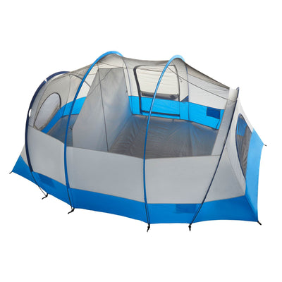 Wenzel 14 x 9 Foot Blue Ridge 7 Person Family Tent with 2 Rooms, Blue (2 Pack)