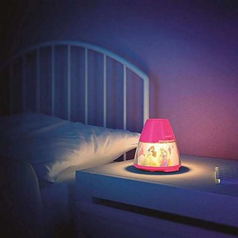 Philips Disney Princess LED Nightlight with Projector and Push Touch Nightlight
