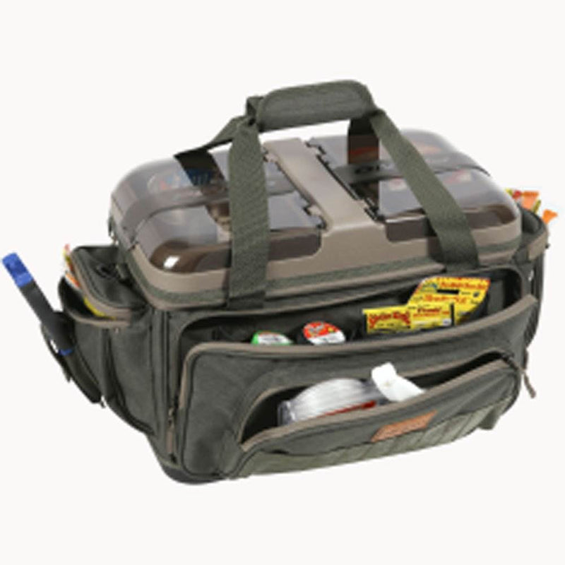 Plano A Series Waterproof Quick Top Fishing Tackle Storage Bag w/ Boxes (2 Pack)