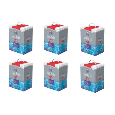 Leisure Time Chlorine Full Starter Spa Sanitizer and Maintenance Kit (6 Pack)