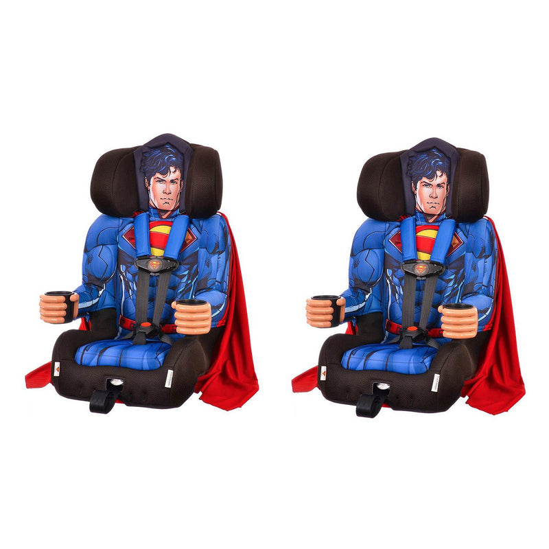 KidsEmbrace DC Comics Superman Combination Harness Booster Car Seat (2 Pack)