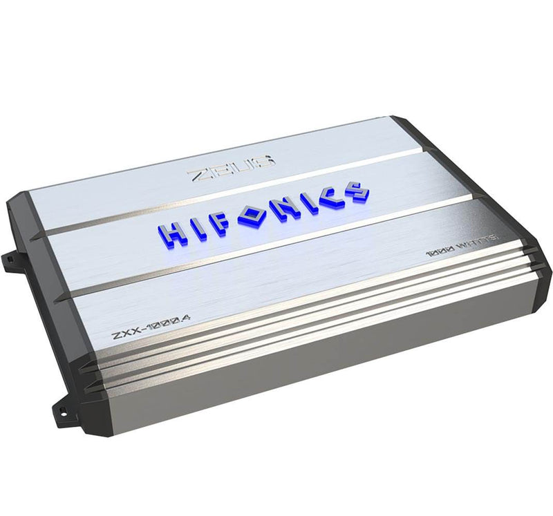 Hifonics 1000 Watt 4 Channel Class A/B Bridgeable Car Amp Amplifier (2 Pack) - VMInnovations