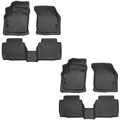 Husky Liner Weatherbeater Floor Liners for Ford Fusion or Lincoln MKZ (2 Pack)
