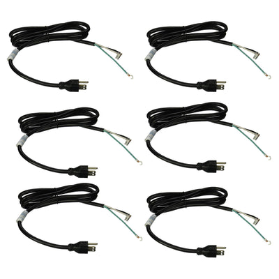 Hayward 6 Foot Cord Set Replacement for Power Flo Pool Pump | SPX1250WA (6 Pack)