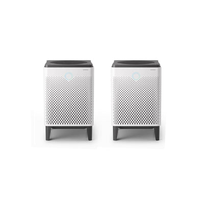 Coway Airmega 400s HEPA Air Purifier with Control Capability, White (2 Pack)