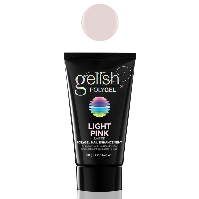 Gelish PolyGel Professional Nail Enhancement Light Pink Sheer Shade (6 Pack)
