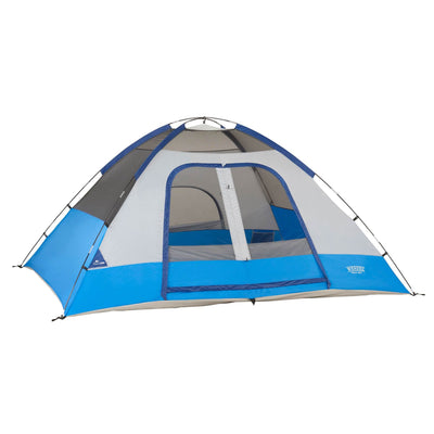Wenzel 10'x8' Pine Ridge 5 Person Lite Reflect Dome Camping Tent, Blue (2 Pack)