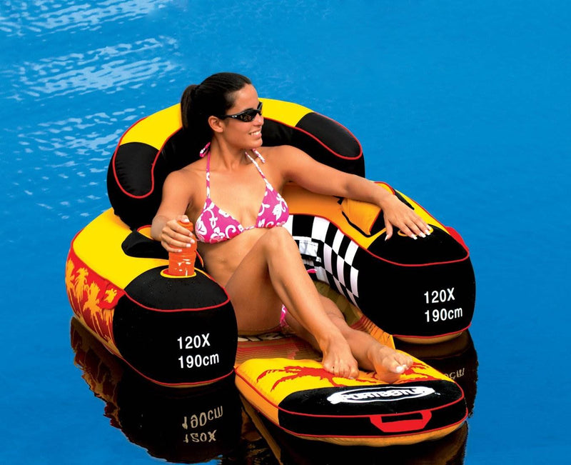 SportsStuff Siesta Lounge Inflatable Water Float Raft Pool Lake Lounger (6 Pack)
