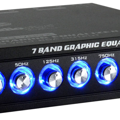 Audiopipe EQ-908X 9 Band 9V Parametric Graphic Car Audio Equalizer EQ (4 Pack)