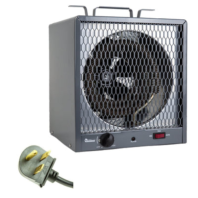 Dr. Infrared Heater 5600W Garage Workshop Industrial Space Heater, Gray (Used)