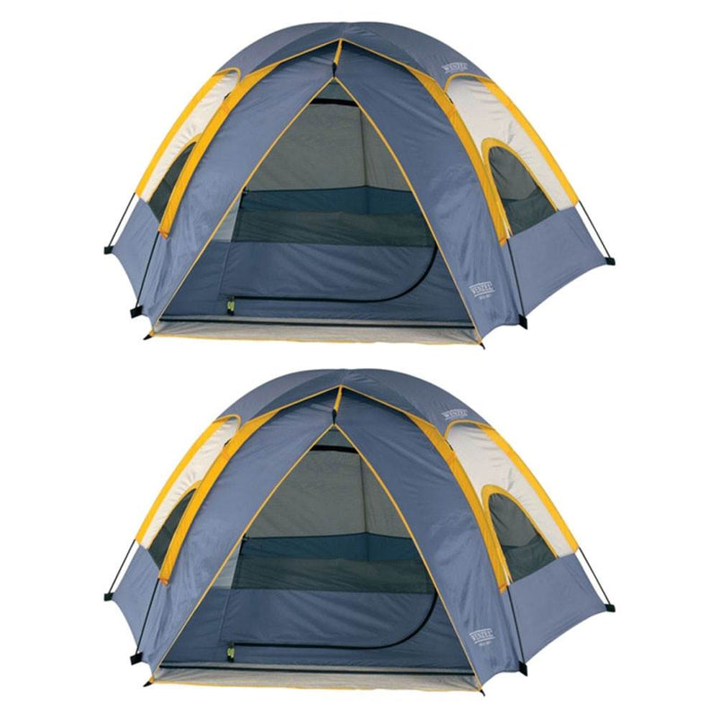 Wenzel Alpine Sport Dome 3 Pole Lightweight Poly 3 Person Camping Tent (2 Pack)