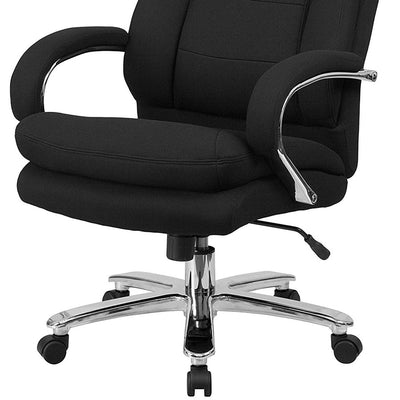 Flash Furniture Intensive Use Padded Office Swivel Chair, Black (2 Pack)