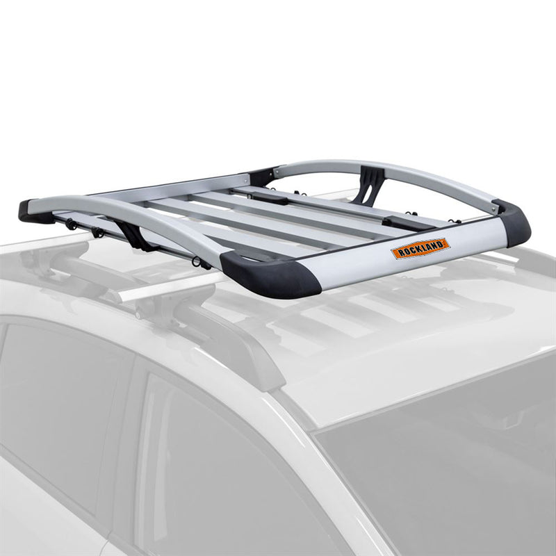 Rockland Aluminum 49 x 37.80 In Luggage Roof Rack Carrier for Cars, SUVs, & Vans
