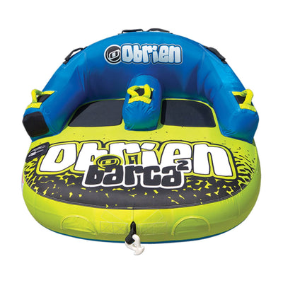 OBrien Barca 2 Kickback Inflatable 2 Person Towable Water Tube Raft (2 Pack)