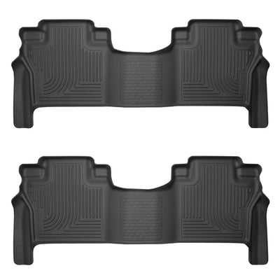 Husky Liner Weatherbeater 2nd Seat Liner for Toyota Tacoma Double Cab (2 Pack)