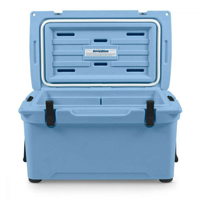 Engel 35 Quart High Performance Durable Roto Molded Cooler, Arctic Blue (2 Pack)