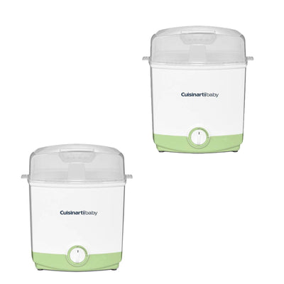 Cuisinart Portable Electric Steam Cleaner for Baby Bottles and Toys (2 Pack)