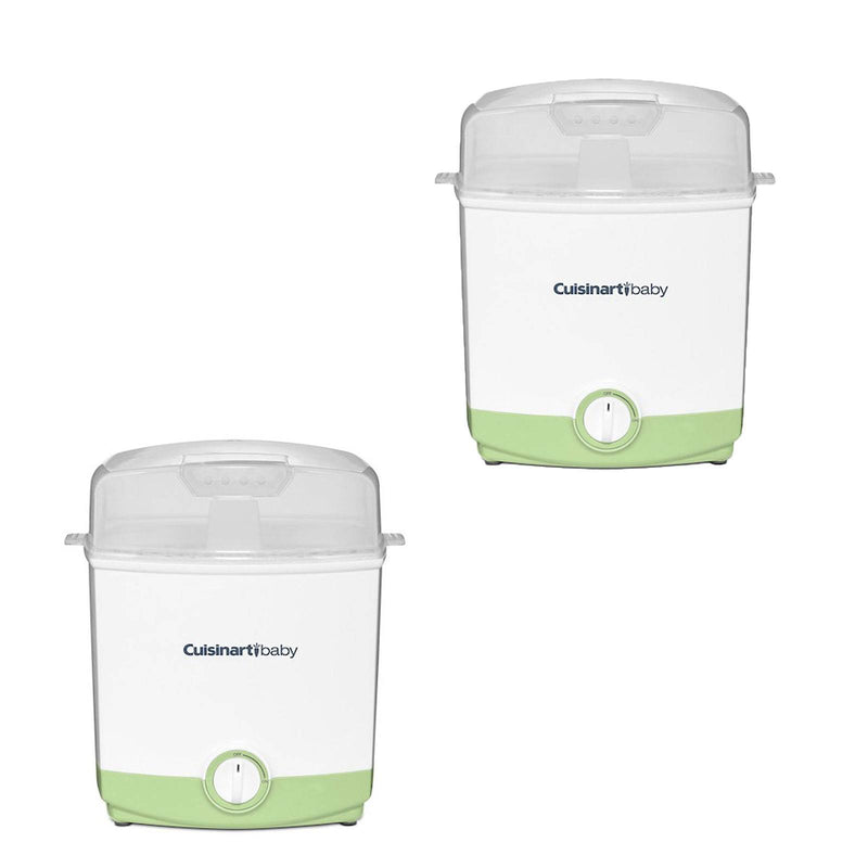 Cuisinart Portable Electric Steam Cleaner for Baby Bottles and Toys (2 Pack)