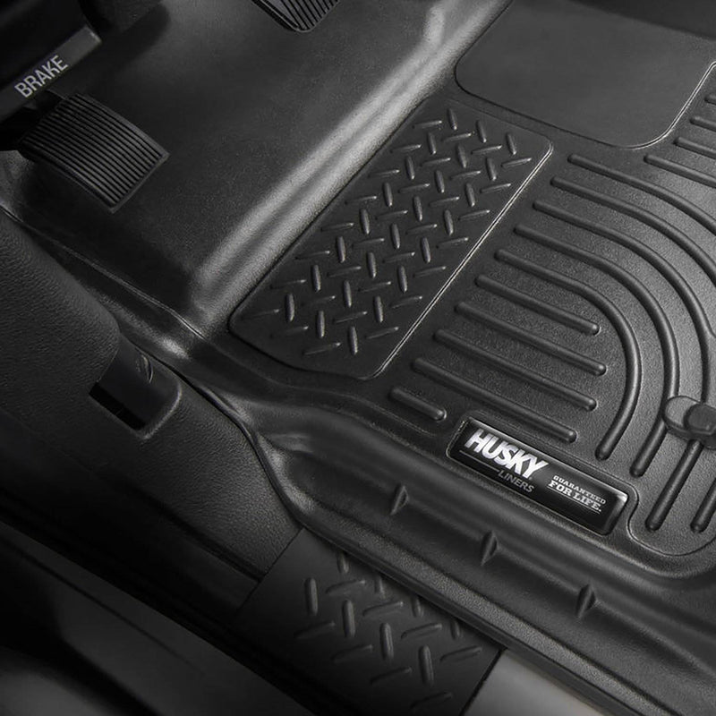 Husky Liner Series 2nd Seat Floor Liner for Honda Ridgeline Pickup (2 Pack)